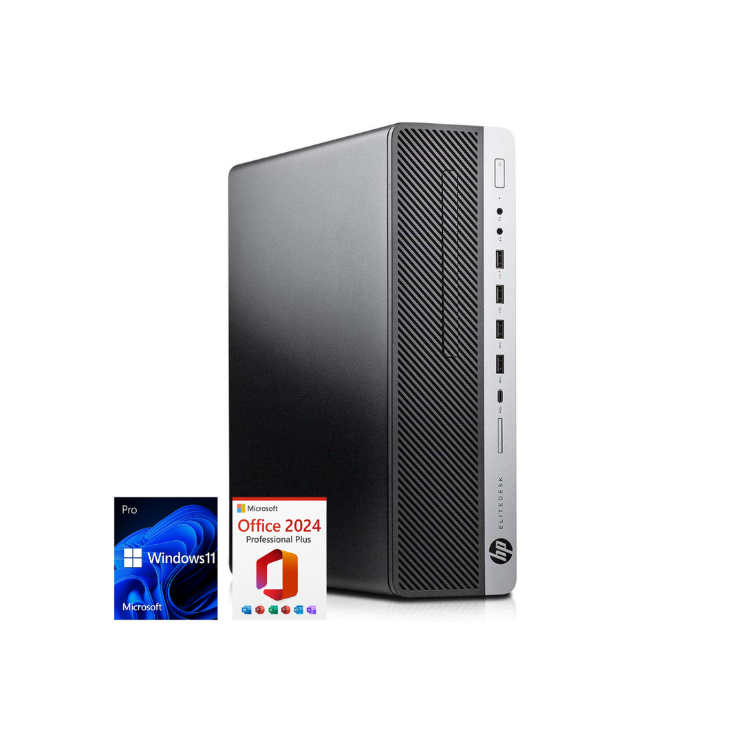 HP EliteDesk 800 G5 SFF i9-9900 5.00 GHz, 16GB RAM, 512GB SSD, Win 11 Pro, Office 24