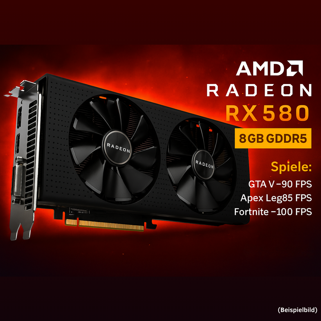 Gaming-PC Budget Beast V2 – Dein Einstieg: bis 4.0 GHz | 8-64GB RAM | RX 580 8GB (optional) | Konfigurierbar