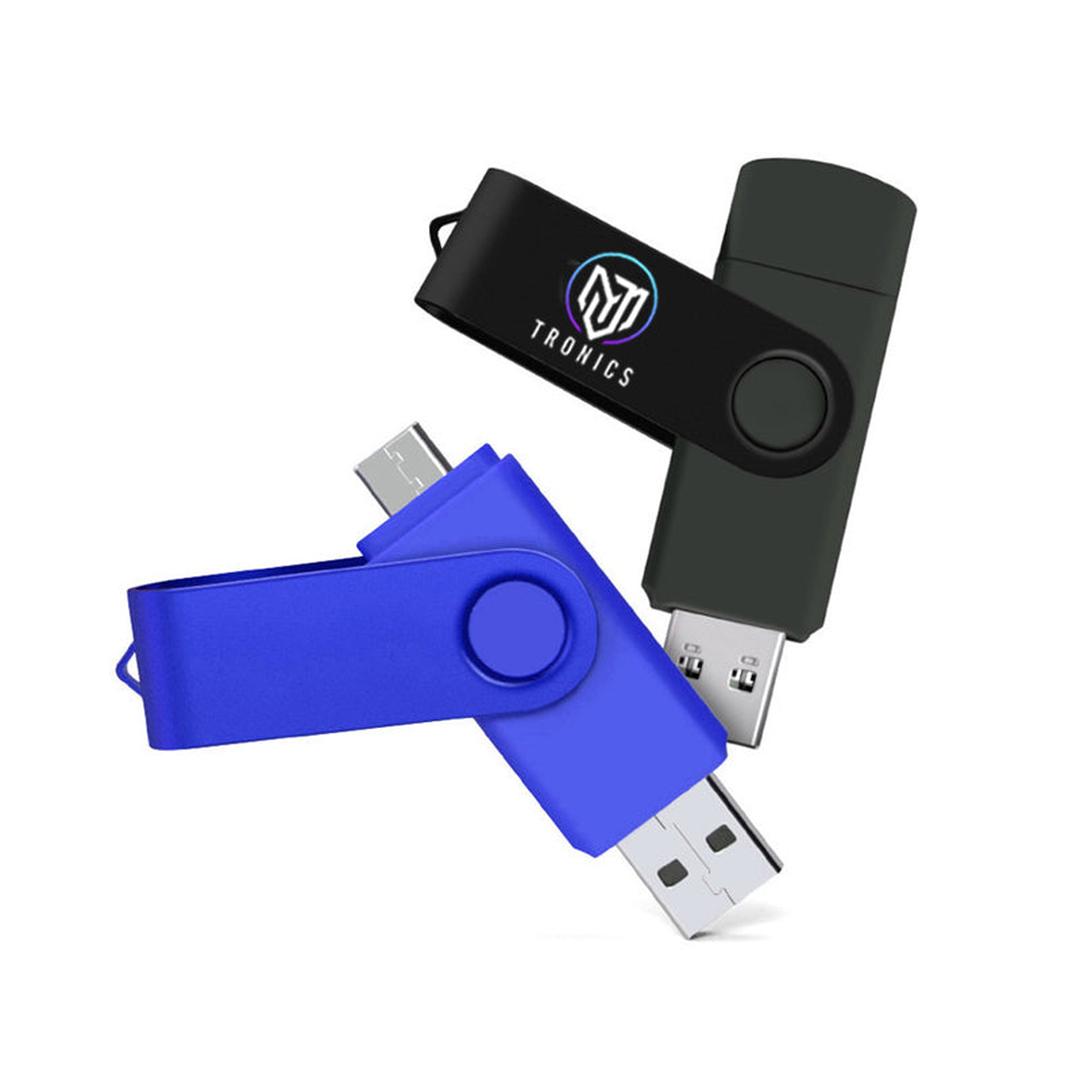USB Stick 32GB mit USB-A und USB C Anschluss