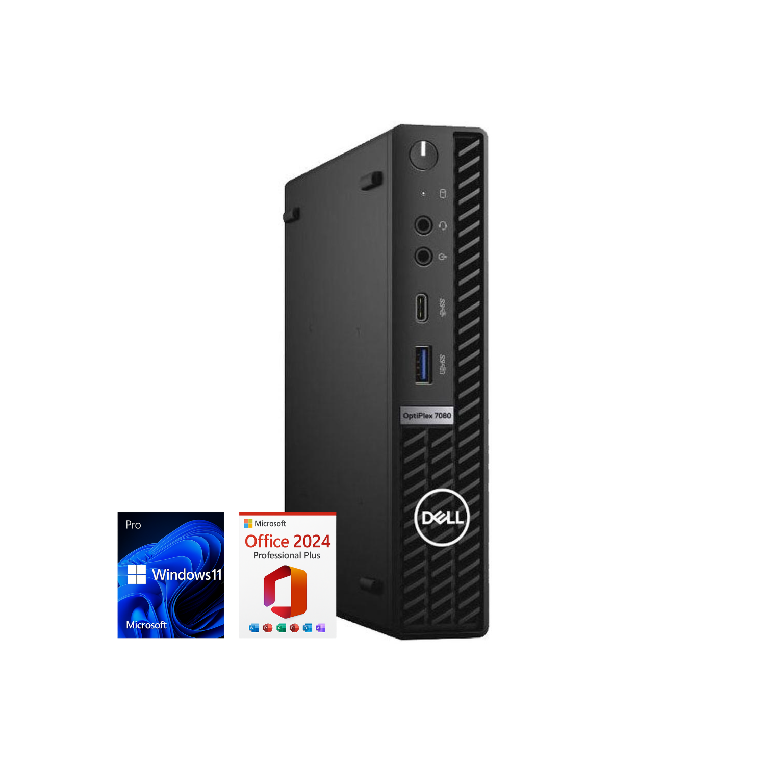 Dell Optiplex 7080 Mini PC i5 10500T, 16GB RAM, 512GB SSD, Win 11 Pro, Office 24