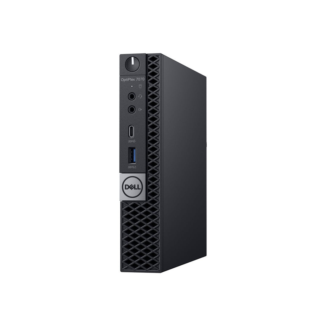 Dell Optiplex 7070 Micro PC i5/i7/i9 9. Gen, 8-64GB RAM, 128GB-1TB SSD, Win 11 Pro, Office 21 - konfigurierbar