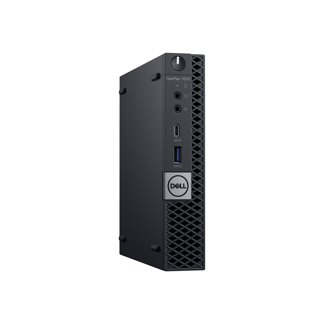 Dell Optiplex 7070 Micro PC i5/i7/i9 9. Gen, 8-64GB RAM, 128GB-1TB SSD, Win 11 Pro, Office 21 - konfigurierbar