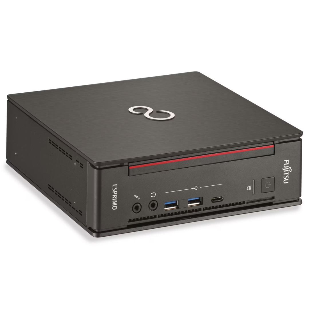 Fujitsu Esprimo Q957 Mini PC i3/i5/i7 7. Gen, 8-32GB RAM, 128GB-1TB SSD, Win 11 Pro, Office 21 - konfigurierbar